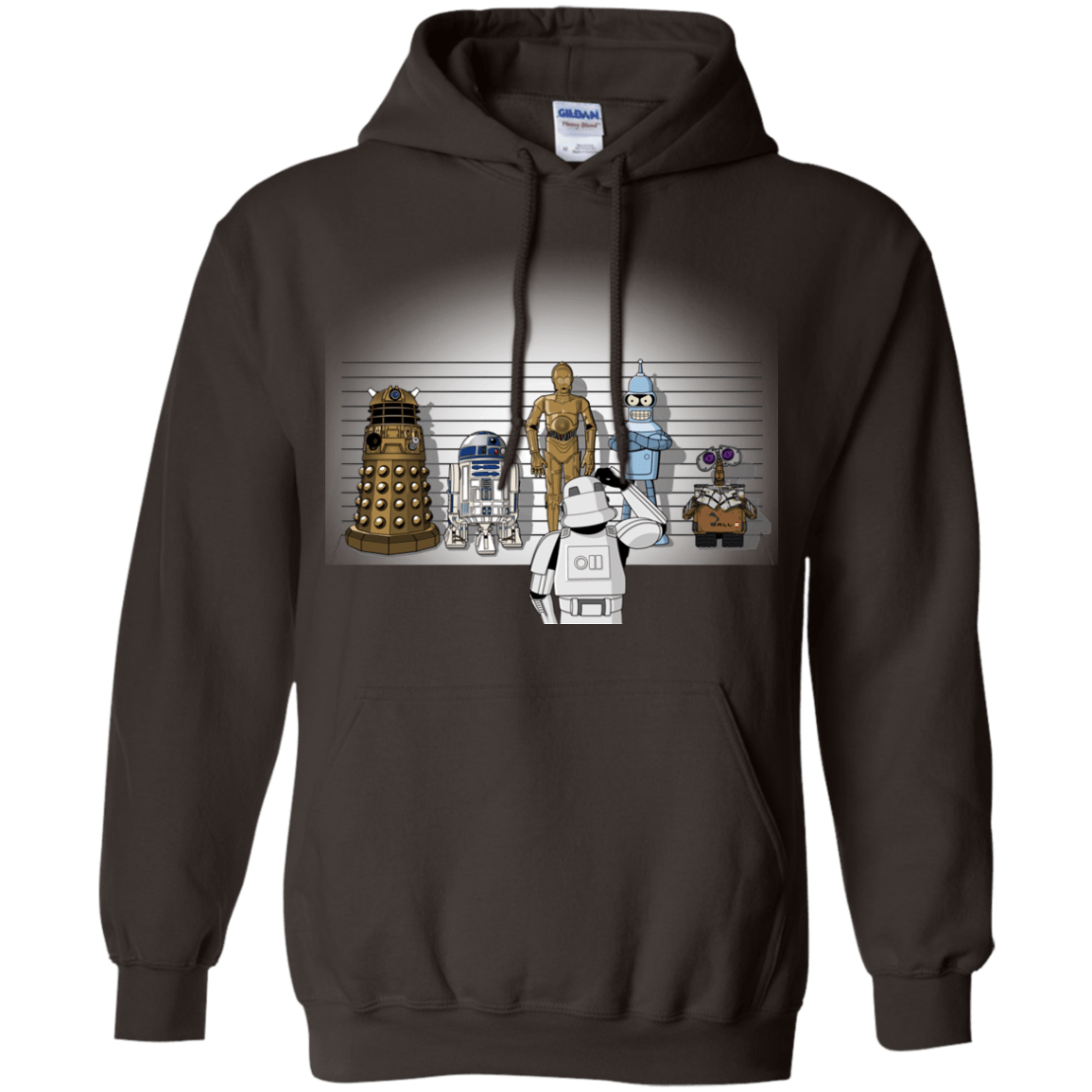 Sweatshirts Dark Chocolate / Small Are These Droids Pullover Hoodie