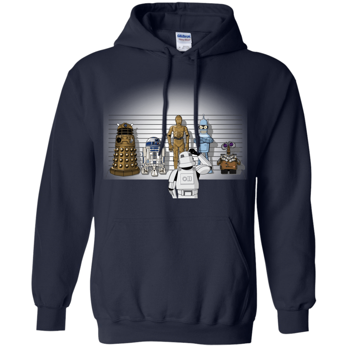 Sweatshirts Navy / Small Are These Droids Pullover Hoodie