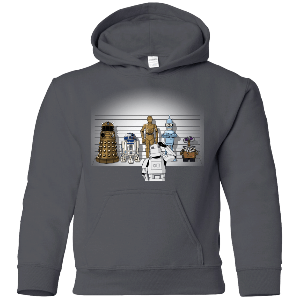 Sweatshirts Charcoal / YS Are These Droids Youth Hoodie