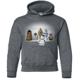 Sweatshirts Dark Heather / YS Are These Droids Youth Hoodie