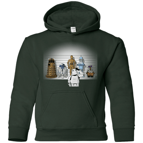 Sweatshirts Forest Green / YS Are These Droids Youth Hoodie