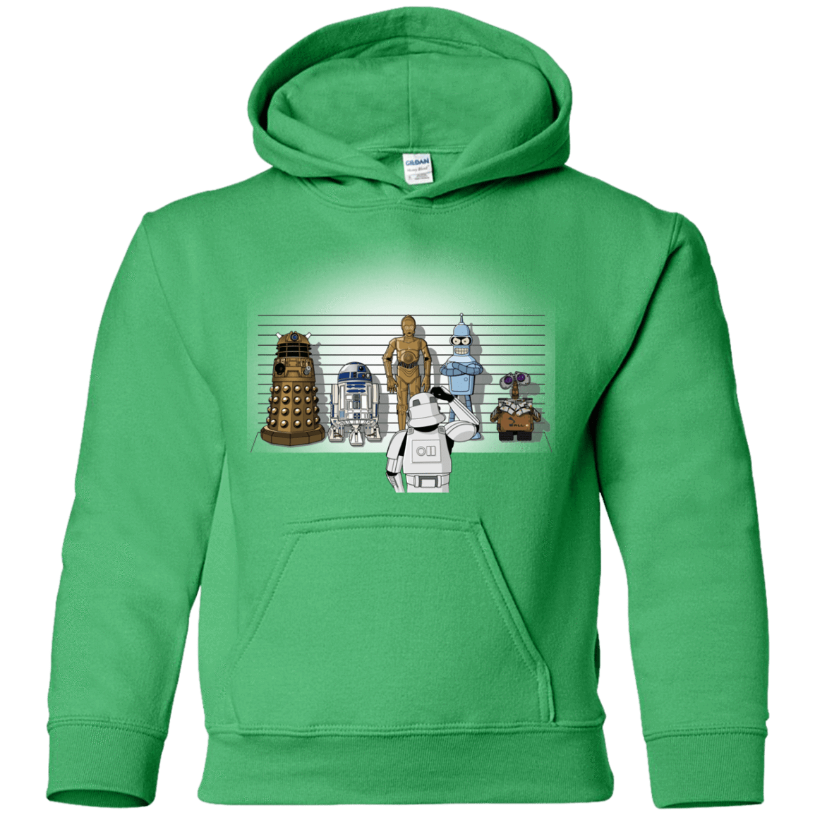 Sweatshirts Irish Green / YS Are These Droids Youth Hoodie