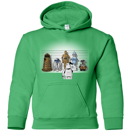 Sweatshirts Irish Green / YS Are These Droids Youth Hoodie