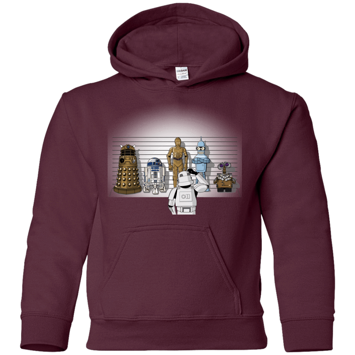 Sweatshirts Maroon / YS Are These Droids Youth Hoodie