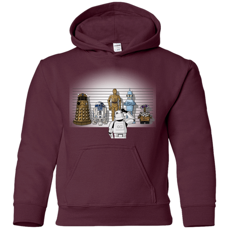 Sweatshirts Maroon / YS Are These Droids Youth Hoodie