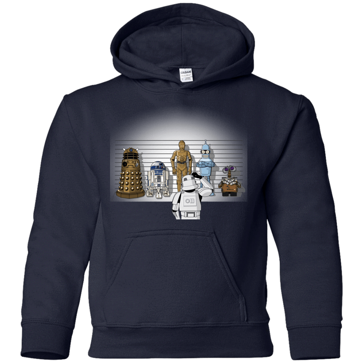Sweatshirts Navy / YS Are These Droids Youth Hoodie