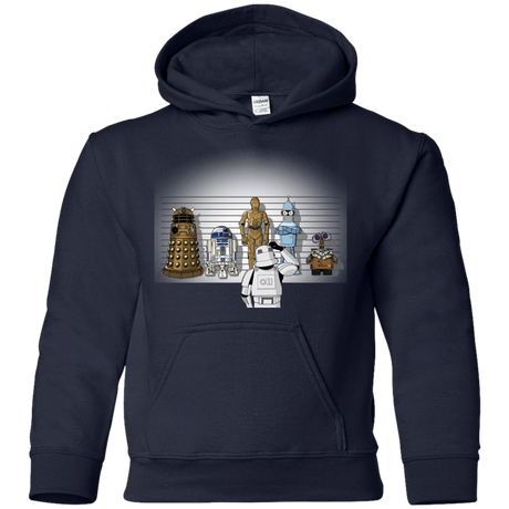 Sweatshirts Navy / YS Are These Droids Youth Hoodie