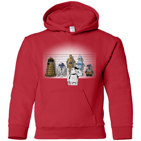 Sweatshirts Red / YS Are These Droids Youth Hoodie