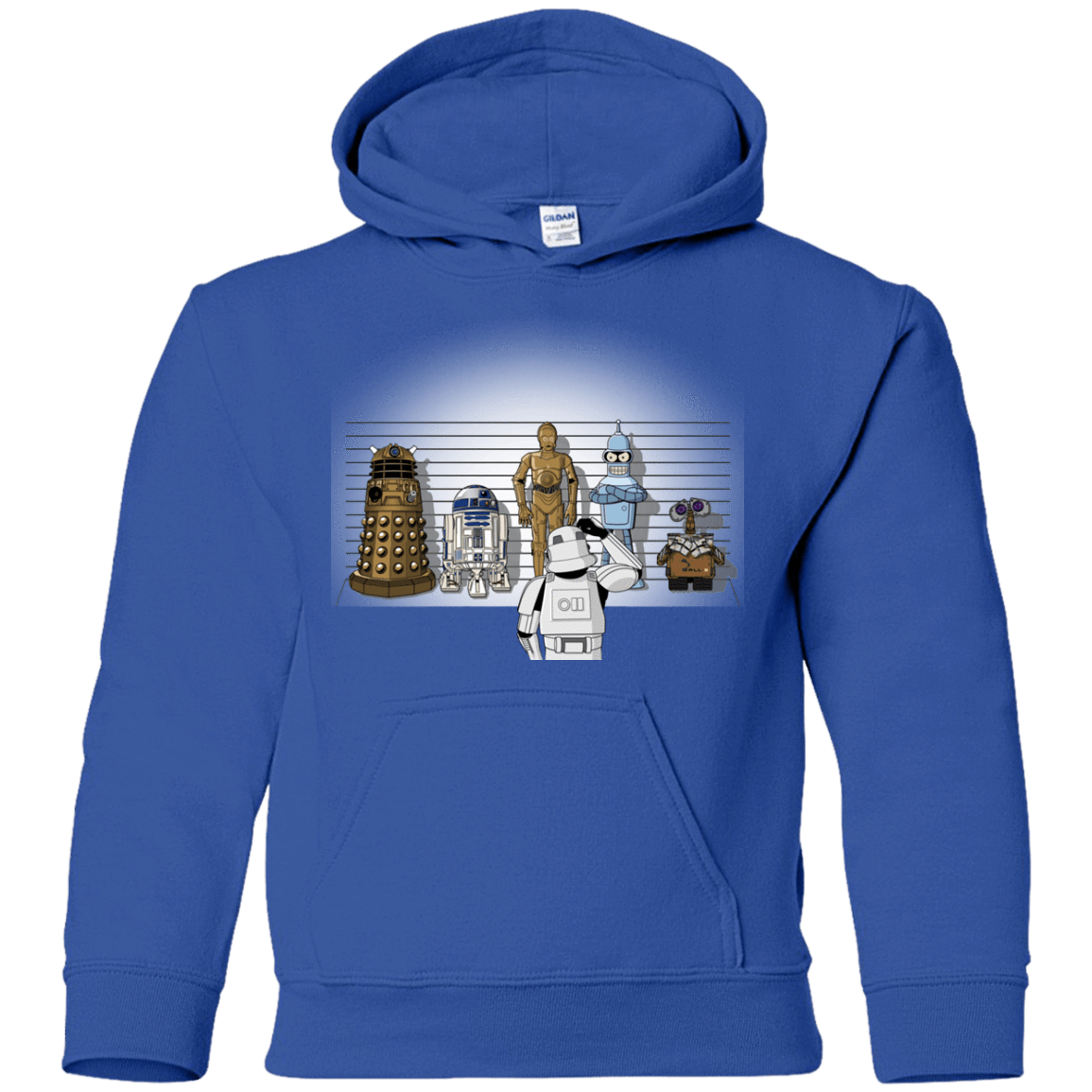 Sweatshirts Royal / YS Are These Droids Youth Hoodie