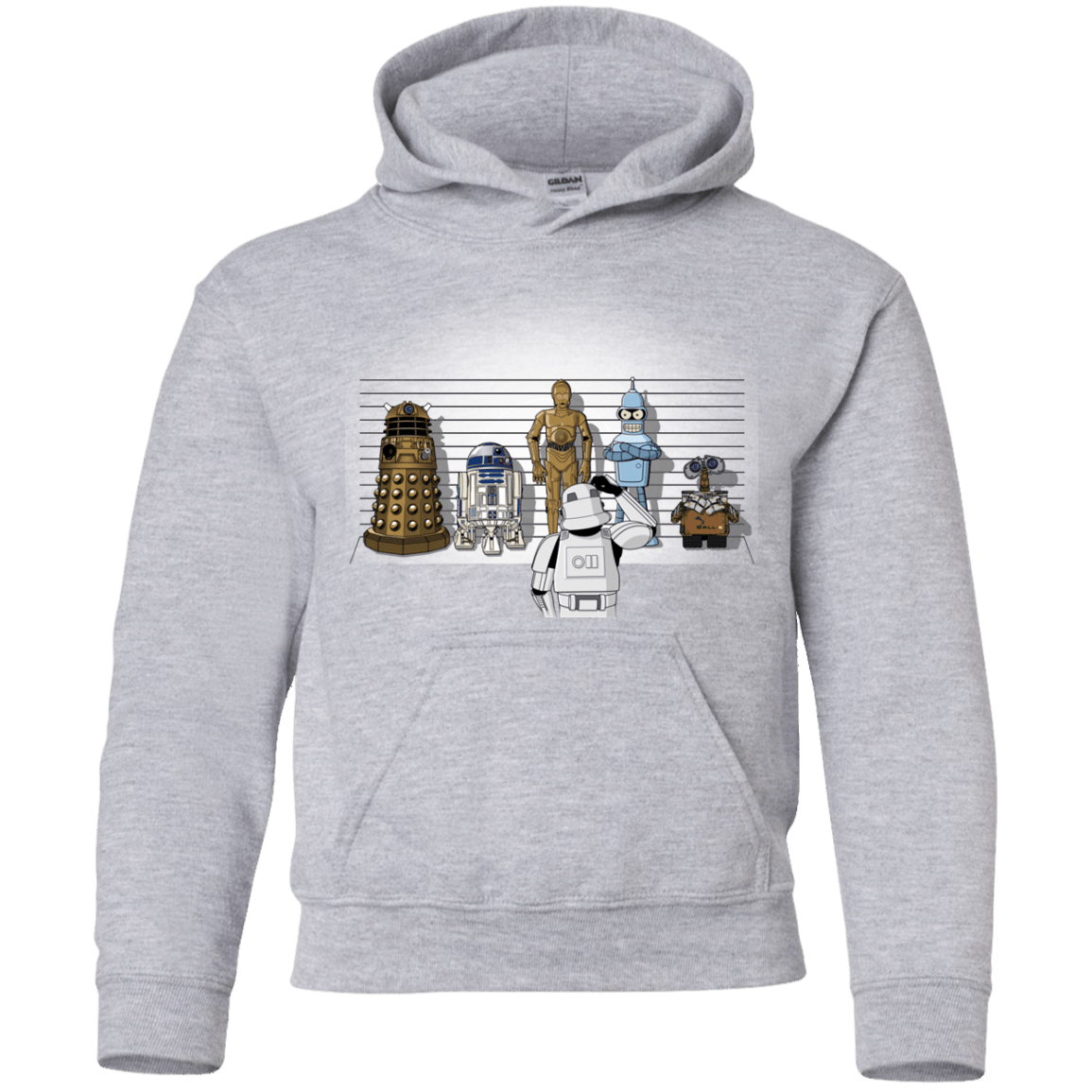 Sweatshirts Sport Grey / YS Are These Droids Youth Hoodie