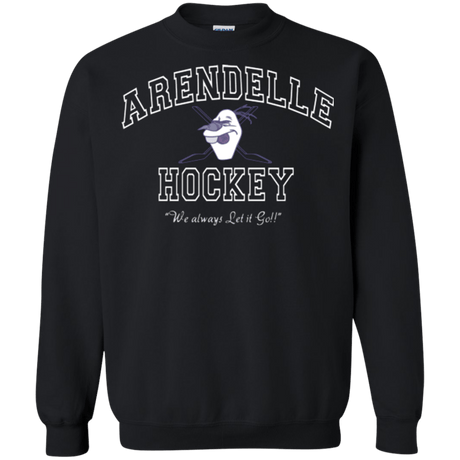 Sweatshirts Black / Small Arendelle University Crewneck Sweatshirt