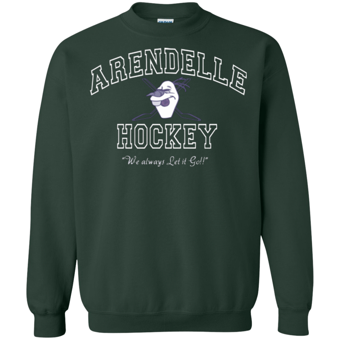 Sweatshirts Forest Green / Small Arendelle University Crewneck Sweatshirt