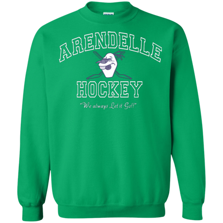 Sweatshirts Irish Green / Small Arendelle University Crewneck Sweatshirt