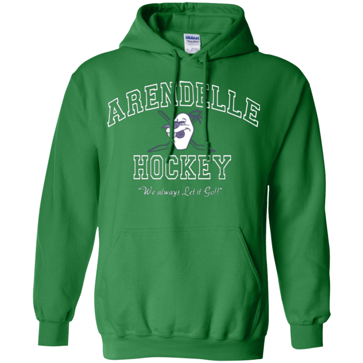 Sweatshirts Irish Green / Small Arendelle University Pullover Hoodie