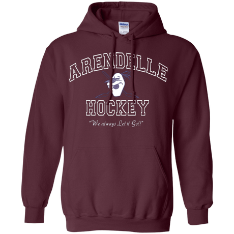 Sweatshirts Maroon / Small Arendelle University Pullover Hoodie