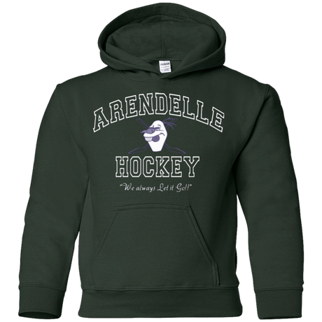 Sweatshirts Forest Green / YS Arendelle University Youth Hoodie