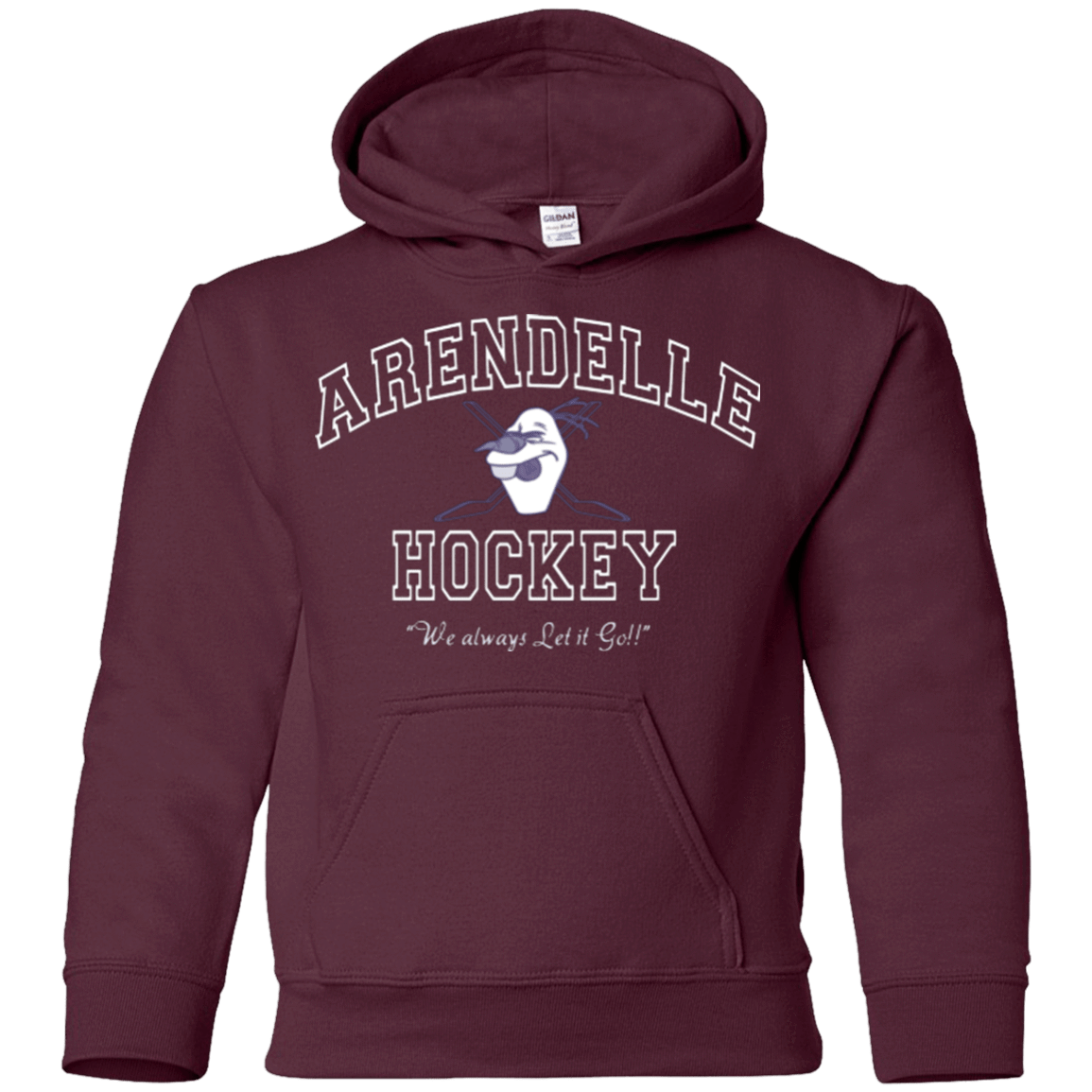 Sweatshirts Maroon / YS Arendelle University Youth Hoodie