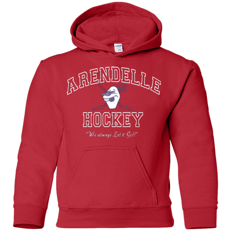 Sweatshirts Red / YS Arendelle University Youth Hoodie