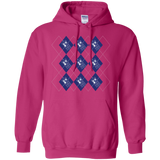 Sweatshirts Heliconia / S Argyle Tardis Pullover Hoodie