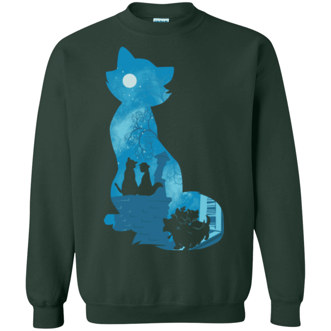 Sweatshirts Forest Green / S Aristo Portrait Crewneck Sweatshirt