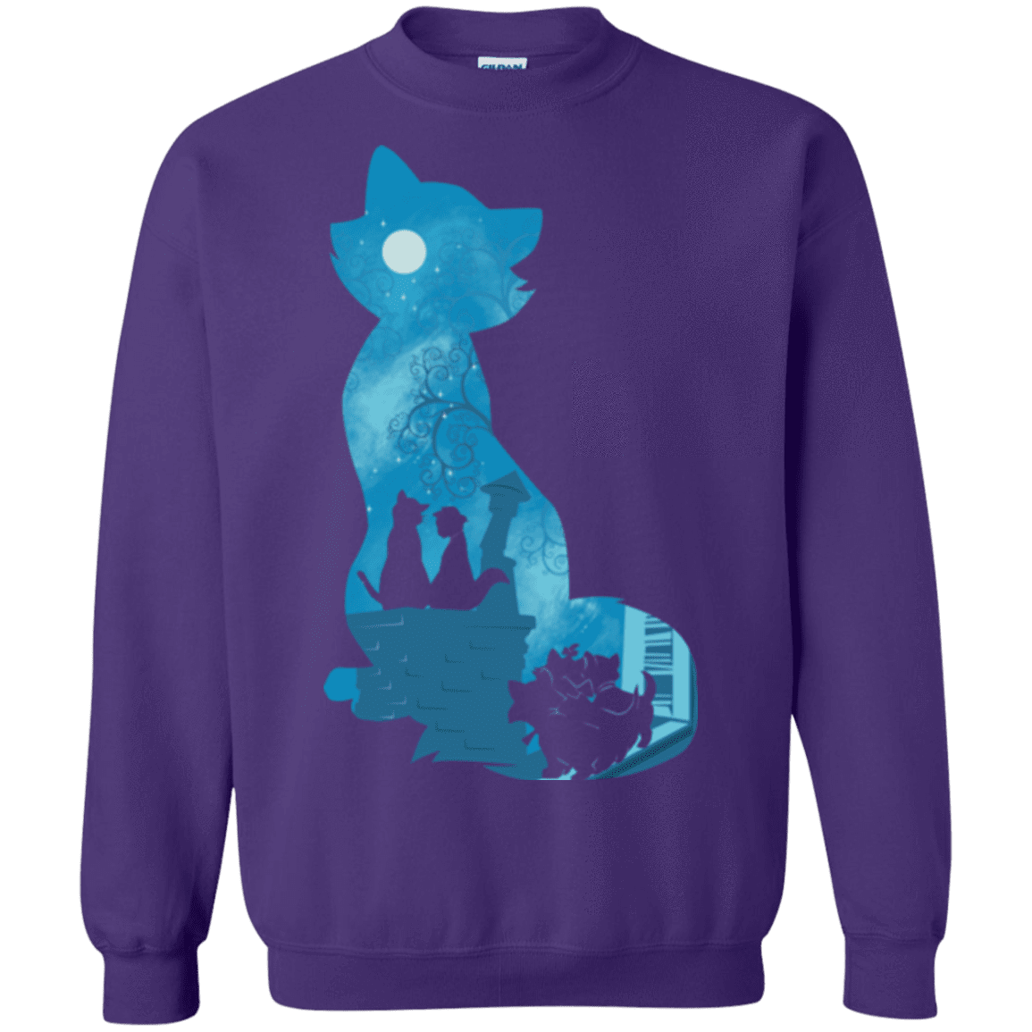 Sweatshirts Purple / S Aristo Portrait Crewneck Sweatshirt