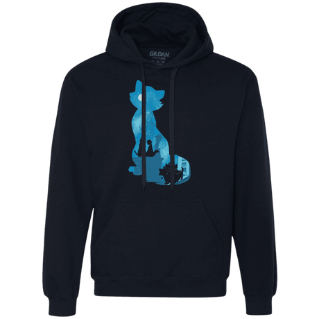 Sweatshirts Navy / S Aristo Portrait Premium Fleece Hoodie