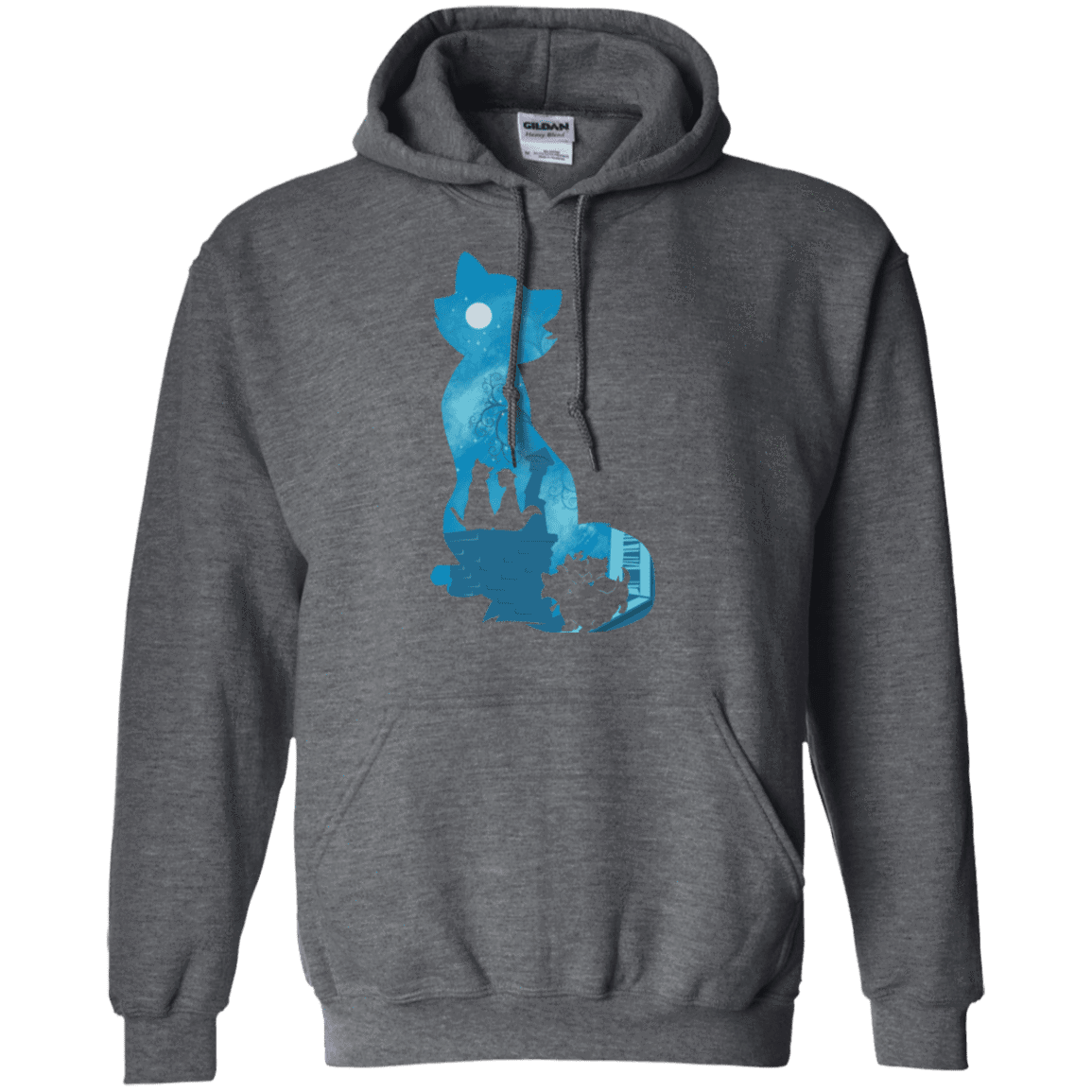 Sweatshirts Dark Heather / S Aristo Portrait Pullover Hoodie