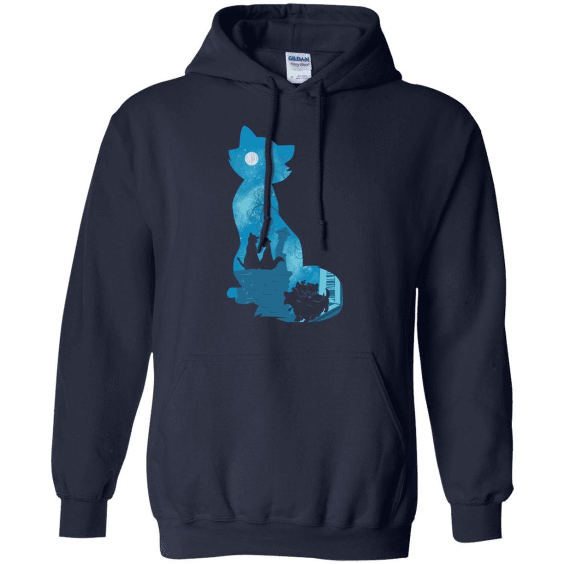 Sweatshirts Navy / S Aristo Portrait Pullover Hoodie