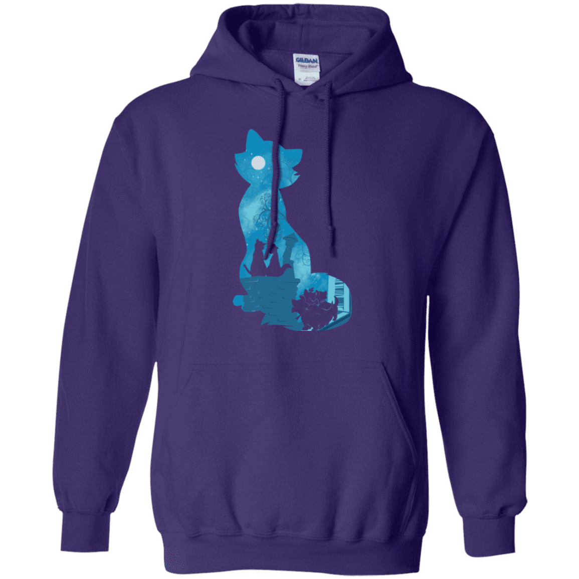 Sweatshirts Purple / S Aristo Portrait Pullover Hoodie