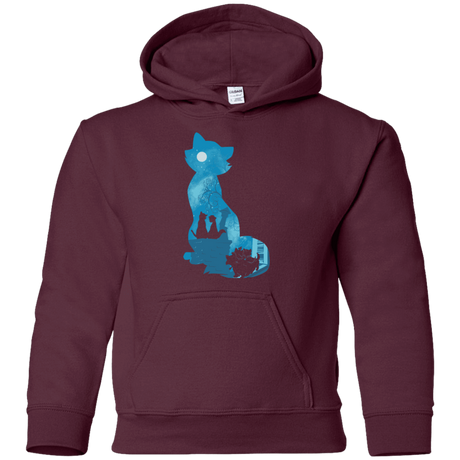 Sweatshirts Maroon / YS Aristo Portrait Youth Hoodie