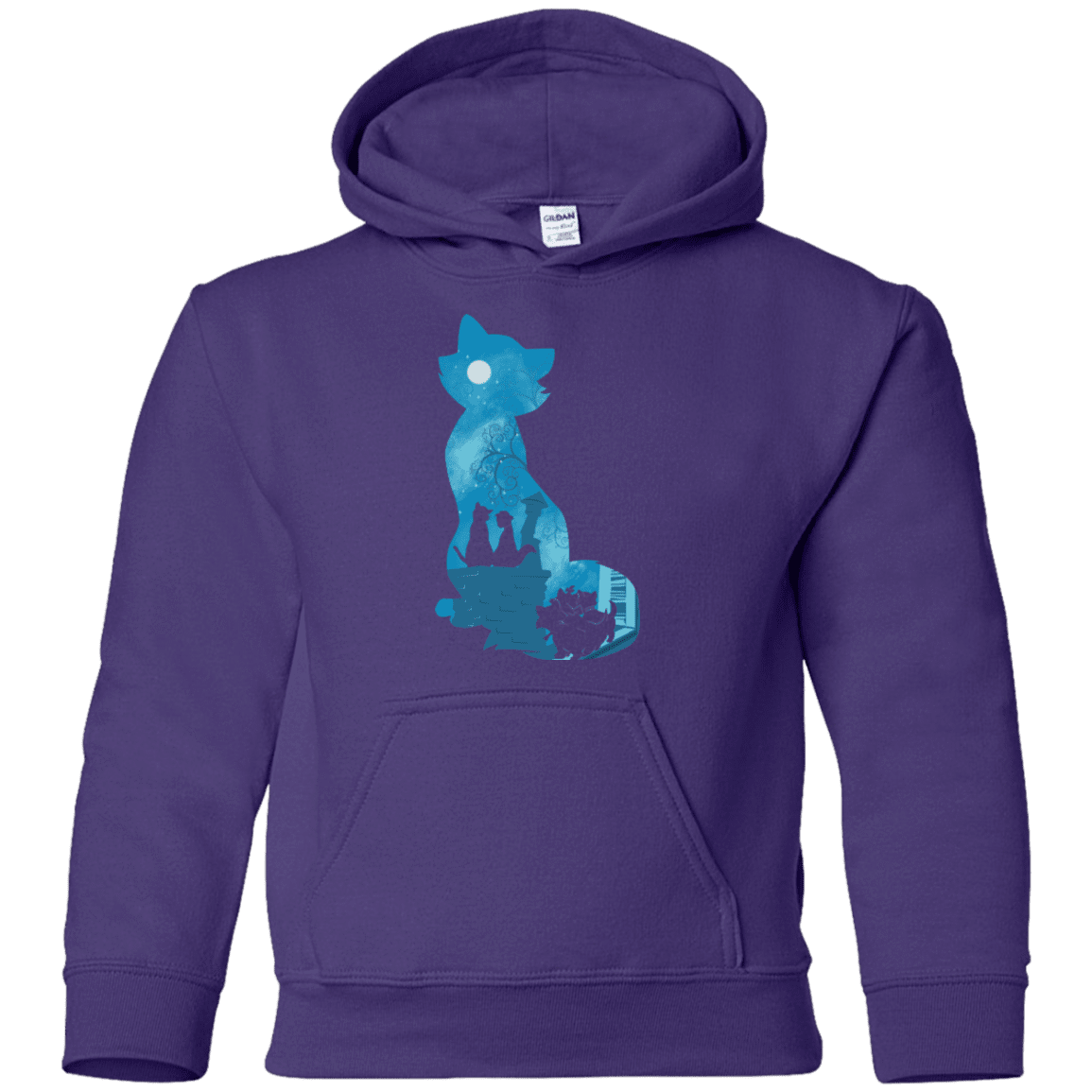 Sweatshirts Purple / YS Aristo Portrait Youth Hoodie