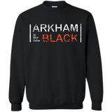 Sweatshirts Black / Small Arkham Black Crewneck Sweatshirt