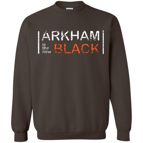 Sweatshirts Dark Chocolate / Small Arkham Black Crewneck Sweatshirt