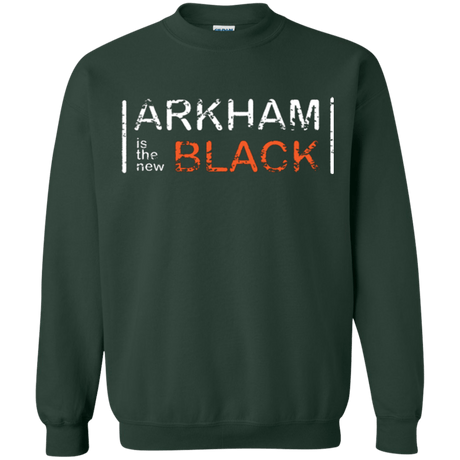 Sweatshirts Forest Green / Small Arkham Black Crewneck Sweatshirt
