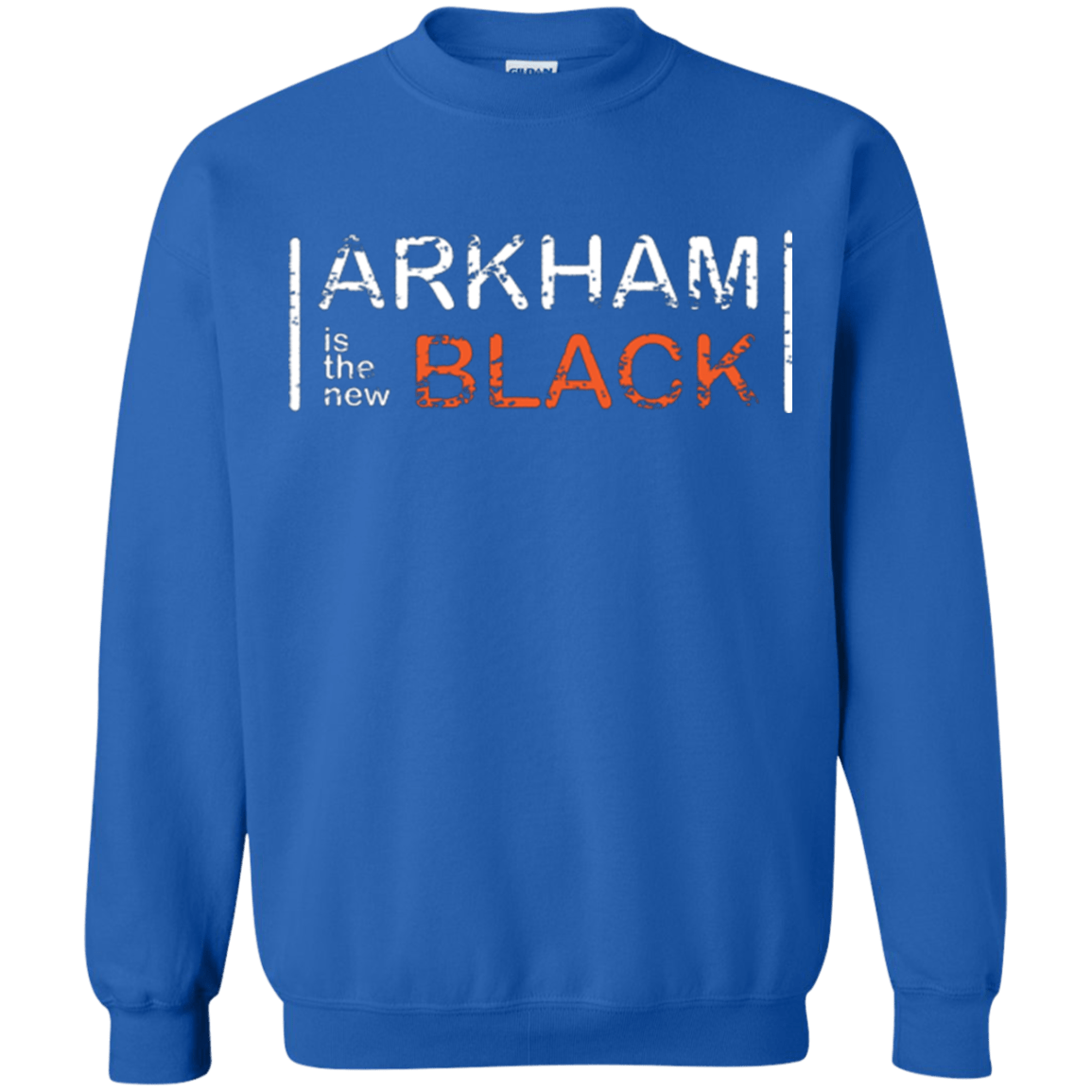 Sweatshirts Royal / Small Arkham Black Crewneck Sweatshirt