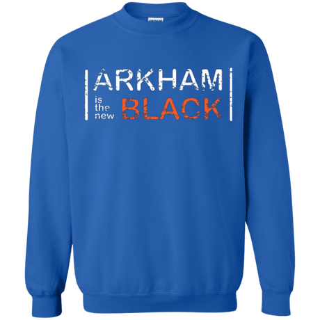Sweatshirts Royal / Small Arkham Black Crewneck Sweatshirt