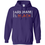 Sweatshirts Purple / Small Arkham Black Pullover Hoodie