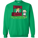 Sweatshirts Irish Green / Small Arkham Help Crewneck Sweatshirt