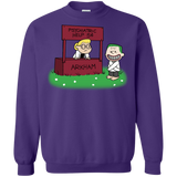 Sweatshirts Purple / Small Arkham Help Crewneck Sweatshirt