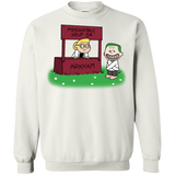 Sweatshirts White / Small Arkham Help Crewneck Sweatshirt