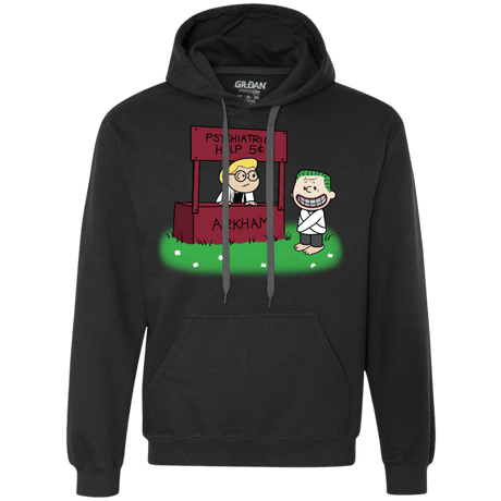 Sweatshirts Black / Small Arkham Help Premium Fleece Hoodie