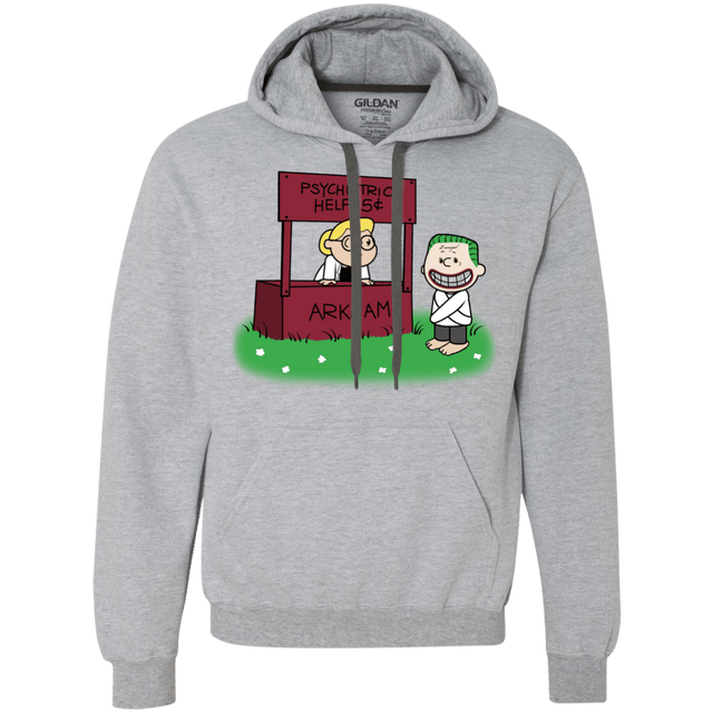 Sweatshirts Sport Grey / Small Arkham Help Premium Fleece Hoodie