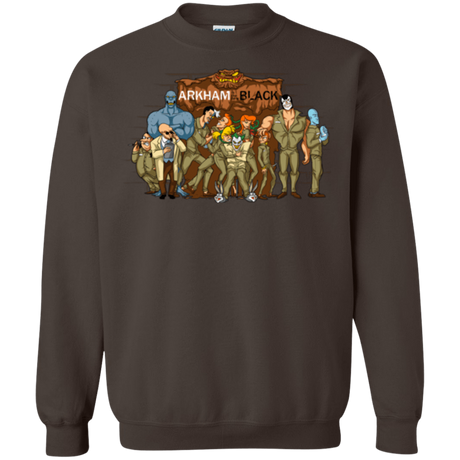 Sweatshirts Dark Chocolate / Small ARKHAM is the new Black Crewneck Sweatshirt