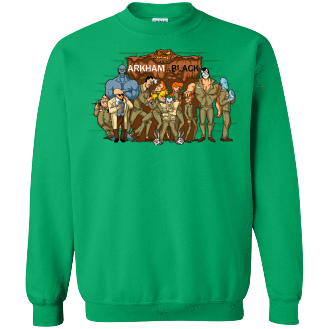 Sweatshirts Irish Green / Small ARKHAM is the new Black Crewneck Sweatshirt
