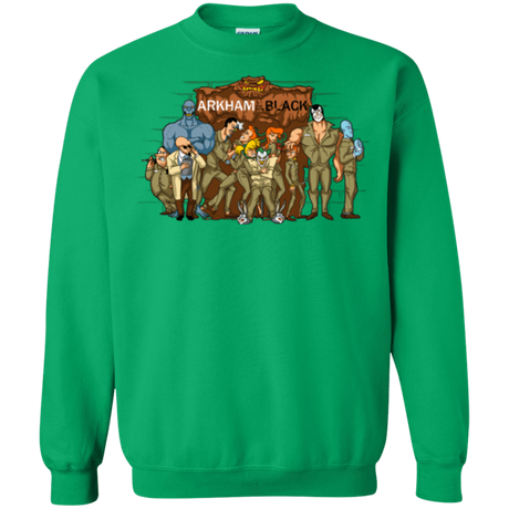 Sweatshirts Irish Green / Small ARKHAM is the new Black Crewneck Sweatshirt