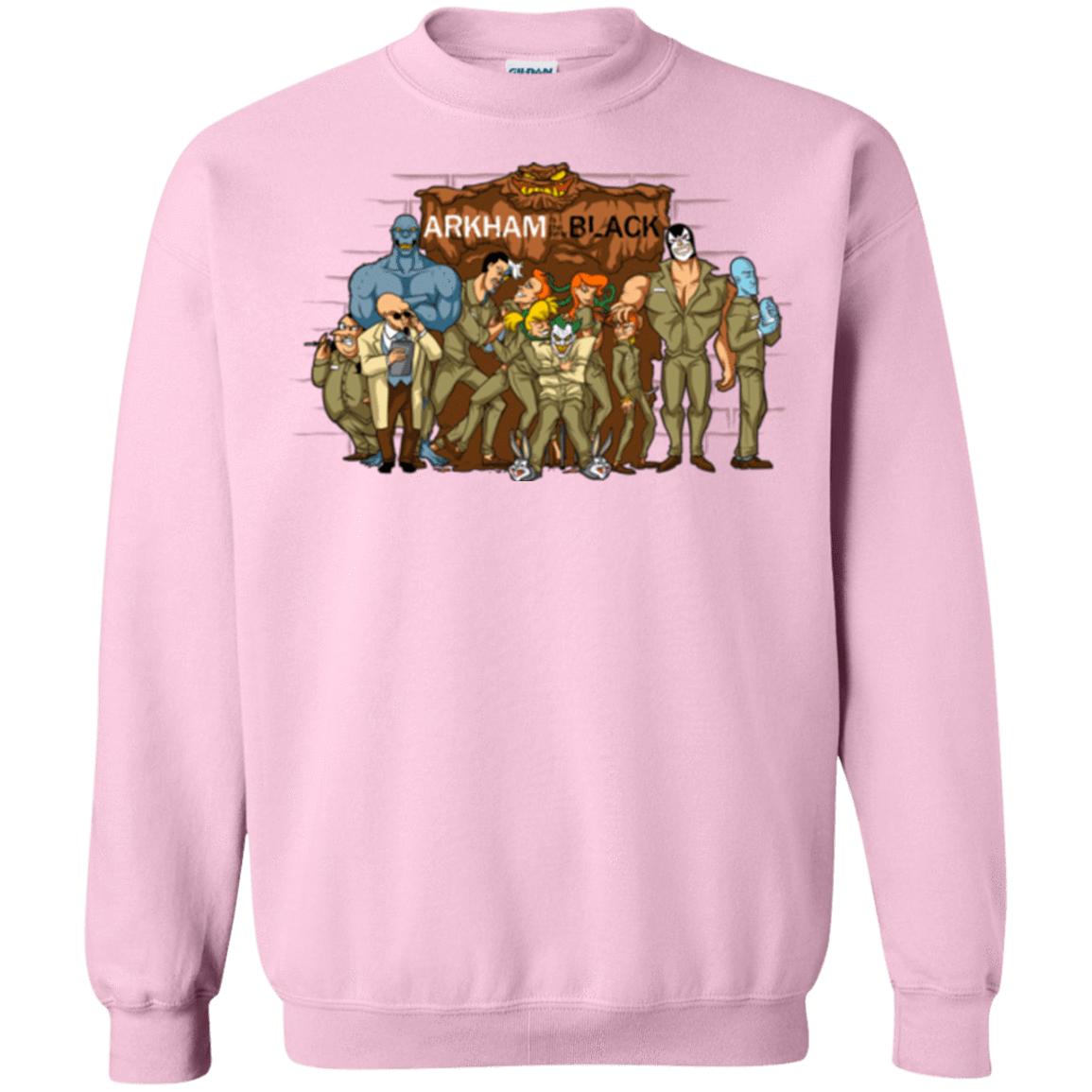 Sweatshirts Light Pink / Small ARKHAM is the new Black Crewneck Sweatshirt