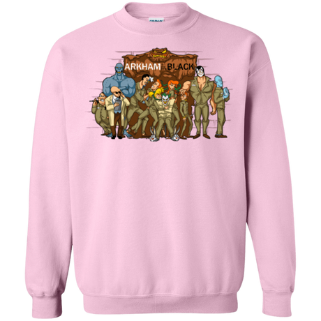 Sweatshirts Light Pink / Small ARKHAM is the new Black Crewneck Sweatshirt