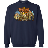 Sweatshirts Navy / Small ARKHAM is the new Black Crewneck Sweatshirt