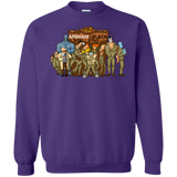 Sweatshirts Purple / Small ARKHAM is the new Black Crewneck Sweatshirt