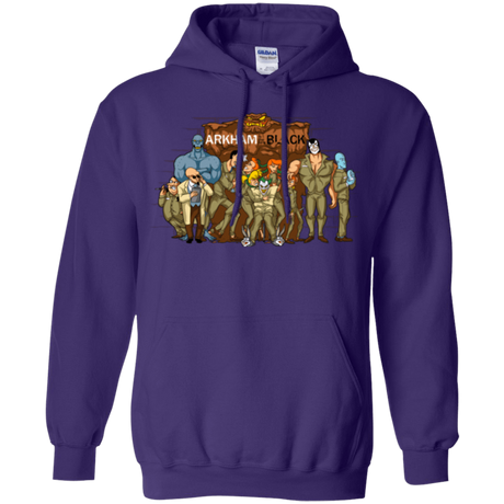 Sweatshirts Purple / Small ARKHAM is the new Black Pullover Hoodie